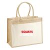 Cotton Pocket Jute Shopper Thumbnail
