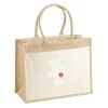 Cotton Pocket Jute Shopper Thumbnail