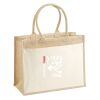 Cotton Pocket Jute Shopper Thumbnail