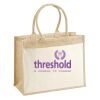 Cotton Pocket Jute Shopper Thumbnail