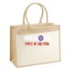 Cotton Pocket Jute Shopper Thumbnail