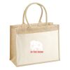 Cotton Pocket Jute Shopper Thumbnail