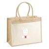 Cotton Pocket Jute Shopper Thumbnail