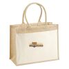 Cotton Pocket Jute Shopper Thumbnail