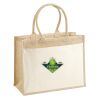 Cotton Pocket Jute Shopper Thumbnail