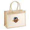 Cotton Pocket Jute Shopper Thumbnail