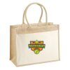 Cotton Pocket Jute Shopper Thumbnail