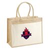 Cotton Pocket Jute Shopper Thumbnail