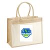 Cotton Pocket Jute Shopper Thumbnail