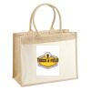 Cotton Pocket Jute Shopper Thumbnail