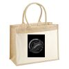 Cotton Pocket Jute Shopper Thumbnail
