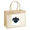 Cotton Pocket Jute Shopper Thumbnail