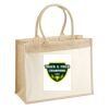 Cotton Pocket Jute Shopper Thumbnail