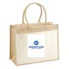 Cotton Pocket Jute Shopper Thumbnail