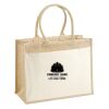 Cotton Pocket Jute Shopper Thumbnail