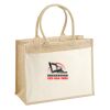 Cotton Pocket Jute Shopper Thumbnail