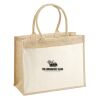 Cotton Pocket Jute Shopper Thumbnail