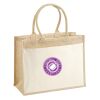 Cotton Pocket Jute Shopper Thumbnail