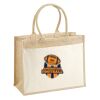 Cotton Pocket Jute Shopper Thumbnail