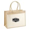 Cotton Pocket Jute Shopper Thumbnail