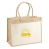 Cotton Pocket Jute Shopper Thumbnail