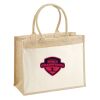 Cotton Pocket Jute Shopper Thumbnail