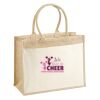 Cotton Pocket Jute Shopper Thumbnail