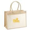 Cotton Pocket Jute Shopper Thumbnail