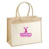 Cotton Pocket Jute Shopper Thumbnail