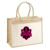 Cotton Pocket Jute Shopper Thumbnail