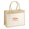 Cotton Pocket Jute Shopper Thumbnail