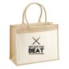 Cotton Pocket Jute Shopper Thumbnail