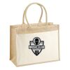Cotton Pocket Jute Shopper Thumbnail