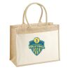 Cotton Pocket Jute Shopper Thumbnail