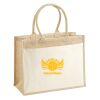 Cotton Pocket Jute Shopper Thumbnail
