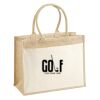 Cotton Pocket Jute Shopper Thumbnail
