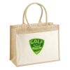 Cotton Pocket Jute Shopper Thumbnail