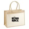 Cotton Pocket Jute Shopper Thumbnail