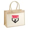 Cotton Pocket Jute Shopper Thumbnail