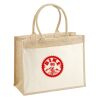 Cotton Pocket Jute Shopper Thumbnail