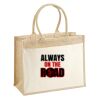 Cotton Pocket Jute Shopper Thumbnail