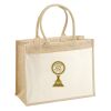 Cotton Pocket Jute Shopper Thumbnail