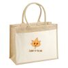 Cotton Pocket Jute Shopper Thumbnail