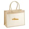 Cotton Pocket Jute Shopper Thumbnail