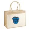 Cotton Pocket Jute Shopper Thumbnail