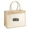 Cotton Pocket Jute Shopper Thumbnail