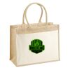 Cotton Pocket Jute Shopper Thumbnail