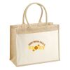 Cotton Pocket Jute Shopper Thumbnail