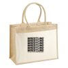 Cotton Pocket Jute Shopper Thumbnail