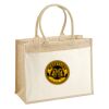 Cotton Pocket Jute Shopper Thumbnail